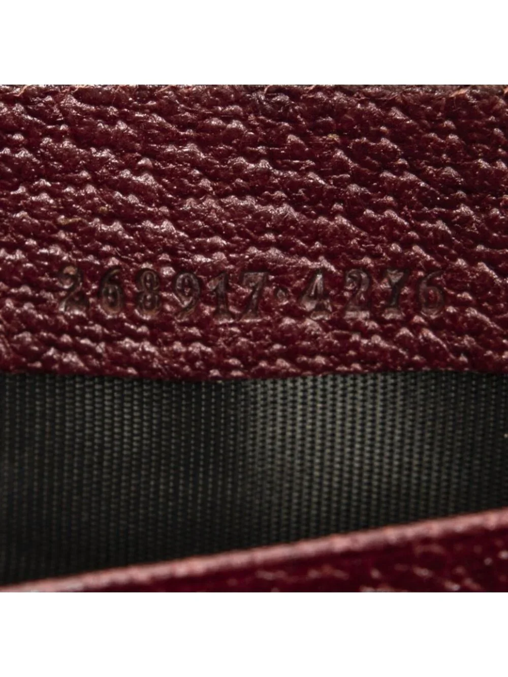★SOLD★ Gucci L-shaped Zip Around Wallet Red GG Canvas - Picture 5 of 5